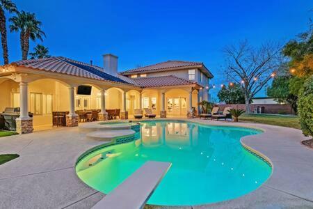 Lux 5Br Vegas Home W Pool, Spa, Games, Near Strip Las Vegas Luaran gambar